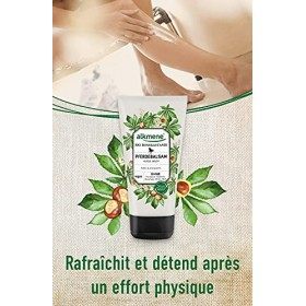 alkmene Baume Chevalin au marron dInde biologique - Rafraîchit et détend - baume chevalin végan sans silicones, parabènes, h