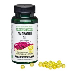 Capsules dhuile de graines damarante 200 gélules récoltées à létat sauvage en Sibérie Altaï pressées à froid non raffinées