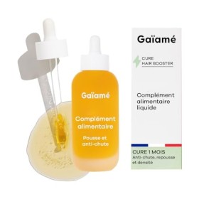 Gaïamé, Complément alimentaire anti chute et pousse 30 jours. Fabriqué en France. -50% de chute, Densité doublée. Restaure le