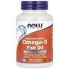 Now Foods - Omega-3 Molecularly Distilled | Huile de Poisson Pure pour la Santé Cardiaque et Cérébrale - 100 Softgels