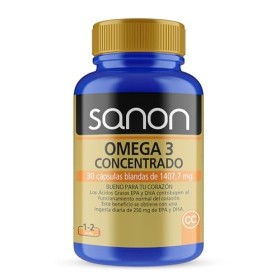 SANON omega 3 concentrado 30 cápsulas blandas de 1418,9 mg