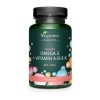 Omega 3 + Vitamines A, D3, E, K2 | Unique et VEGAN | Avec EPA et DHA | Qualité Premium : lifes™ OMEGA | Santé Cardiovasculai