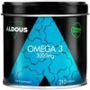 Oméga 3 gélules - 3000 mg par jour - 210 gélules - Avec acides gras EPA et DHA - Huile de poisson - Vitamine E, Acides gras -