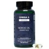 Omega 3 100 gélules 1220 mg | DHA & EPA acides gras oméga 3 haute biodisponibilité | Huile de poisson oméga 3 naturelle haute