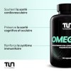 Oméga 3 | 2000mg Huile de Poissons Sauvages Ultra Pure | Haute Concentration EPA et DHA avec Totox Faible | Pêche Durable | 1