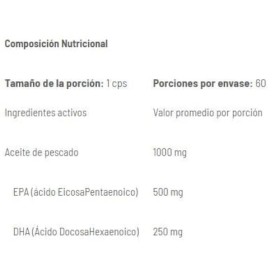 Amix Fish Oil Omega 3 Power 60 Caps