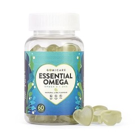Gomicare - Gummies Omega 3 - Vitamine D, Vitamine E, Dha Dalgues Et Choline - 60 Gummies - Sans Sucre - Vegan - Sans Gluten 