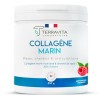 COLLAGÈNE MARIN Breveté en Poudre | 257 Grammes de Peptides de Collagène Purs de Type 1 | Articulations Souples, Peau Lisse e