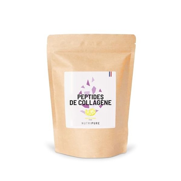 Nutripure Collagène | Peptides de Collagène Peptan | Acides Aminés, Types 1 | Protège Os et Articulations, Hydratation de la ...