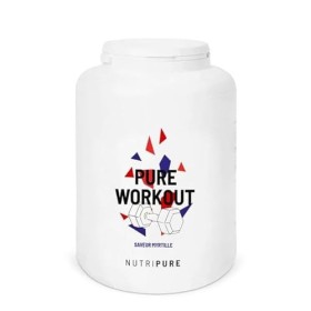 Nutripure | Pure Workout | Complément alimentaire | Pre Workout sans caféine | EAA, BCAA, Citrulline Kyowa®, Bêta-alanine Car