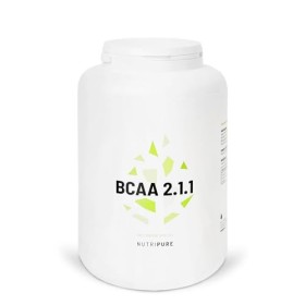 Nutripure | BCAA 2.1.1 Vegan 100% Pur | Goût Neutre | Origine Naturelle & Végétale | Acides Aminés Essentiels idéals Musculat