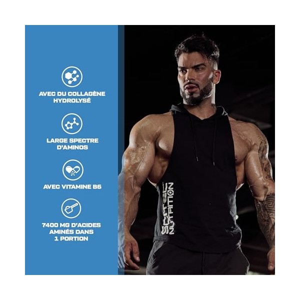 Scitec Nutrition Amino Liquid | Aminos à large spectre | avec vitamine B6 | sans graisse, sans sucre | améliore le métabolism