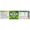 Greenfood BCAA, 1000 mg, dose élevée, 100 comprimés, vegan -SANS additifs artificiels. Sans génie génétique.