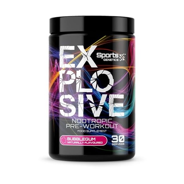 Sports Genetics Explosive Pre-Tropic Poudre pré-entraînement 495 g