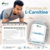 L-Carnitine Complexe 1 650mg - 180 Forte Puissance Capsules Véganes - Avec Riboflavine, Biotine, Chromium, Vitamine D, B3 & B