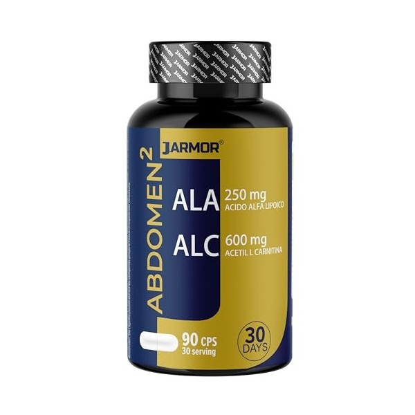 L-CARNITINE Abdomen2 900 Capsules. Haute Dose Extra Fort. Pre-Workout Sportives Energie Résistance Et Récupération. Haute Qua