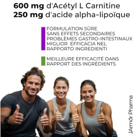 L-CARNITINE Abdomen2 900 Capsules. Haute Dose Extra Fort. Pre-Workout Sportives Energie Résistance Et Récupération. Haute Qua