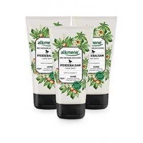 alkmene Baume Chevalin au marron dInde biologique - Rafraîchit et détend - baume chevalin végan sans silicones, parabènes, h