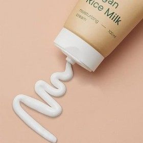 Vegan Rice Milk Moisturizing Cream Crème hydratante végétalienne Rice Lait 100g