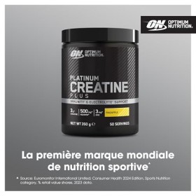 Optimum Nutrition Platinum Creatine Plus, complément alimentaire pour augmenter la puissance et la performance, avec magnésiu