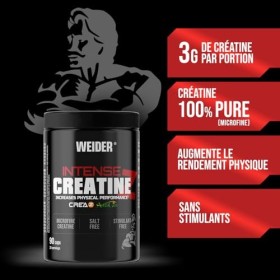 Weider Intense Creatine Z 90 Gélules . Gélules à base de Créatine Pure marque CreaZ, avec AtsraGin améliorant labsorption, 