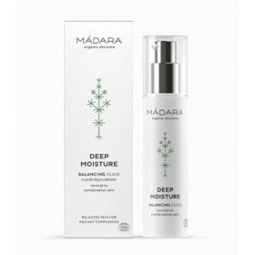 MÁDARA Organic Skincare | Tiefenfeuchtigkeitsfluid, Ultra-leichte Textur, 24-Stunden Feuchtigkeitsversorgung, 50 ml, Vegan, E