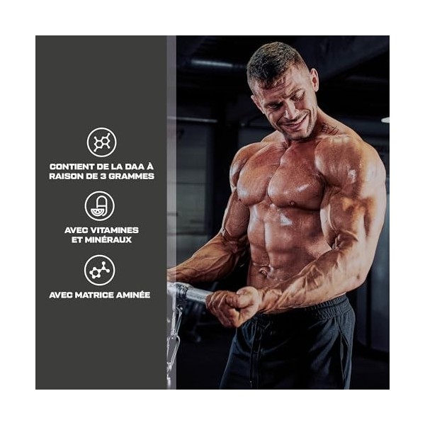 Scitec Nutrition TGH - Boisson optimisant la testostérone, énergie et vitalité - formule sans sucre et sans gluten, 300g, cer