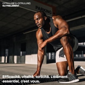 L-Citrulline 100% Pure - 400 Gélules| Qualité brevetée BioKyowa • Pour lanabolisme et la congestion musculaire • Acide Aminé