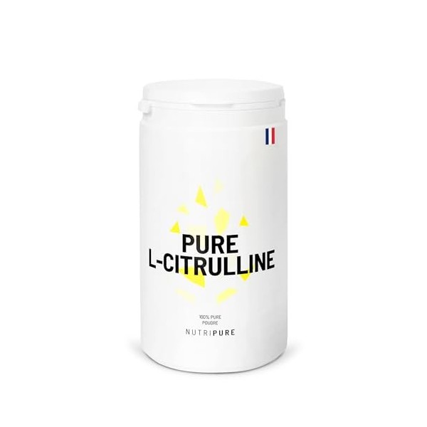 Nutripure | L-Citrulline BioKyowa® Végétale | Améliore la Congestion Musculaire lors de lEntraînement | Précurseur de l Arg