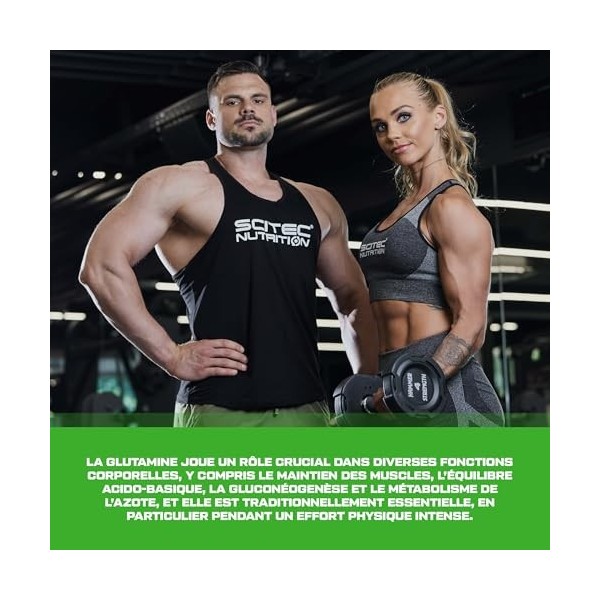 Scitec Nutrition G-Bomb | L-Glutamine | Extraits de plantes | Inositol, Choline et Naringine | avec Pyruvate de calcium, 500g