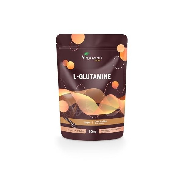 L Glutamine Poudre 5000 mg | 100% Pur et Naturel | Matière Première de Marque : AMINOFERMENT® | Récupération Musculaire – Pos