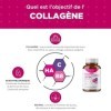 FB Pharma - Collagène + Acide Hyaluronique + Biotine - 180 Capsules - Complément Alimentaire pour Articulations et Cartilage