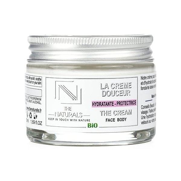 La crème douceur - BIO - Soin Hydratant et Protecteur - Coco, Karité et Calendula - Visage et Corps - Naturel - Vegan - THE N