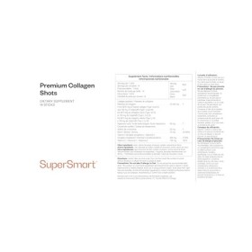 Premium Collagen Shots - Shots de Collagène Marin en Poudre - Acide Hyaluronique - Vitamines C & E - Pour une Peau Éclatante 