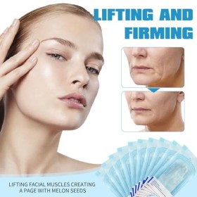 Lot de 540 fils de collagène - Contient du sérum de collagène pour le visage - Fil de collagène pour le visage - Idéal contre