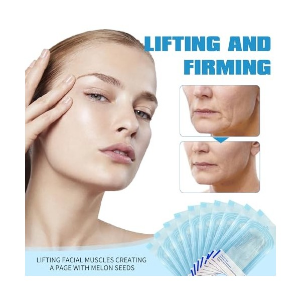 Lot de 540 fils de collagène - Contient du sérum de collagène pour le visage - Fil de collagène pour le visage - Idéal contre