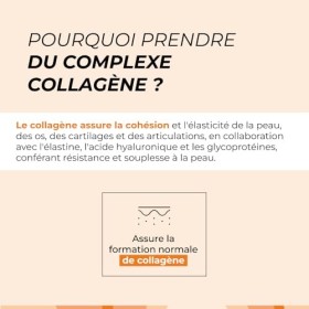 Complexe Collagène Marin Hydrolysé Breveté - CUURE - 45 Jours - 45 Gélules - Oméga 3, Vitamine C E et Astaxanthine- 1500 Dalt