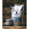 The Bluebeards Revenge, Cooling Moisturiser Refill Pouch, Low Waste & Vegan Friendly, Moisturising Cream For Dry & Sensitive 