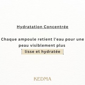 Kedma - H A Boost - Ampoules Concentrées à l’Acide Hyaluronique - Hydratation et Volume Instantanés - Pour Tous Types de Peau