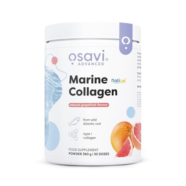 Osavi Marine Collagen Wild Cod, Grapefruit - 360g