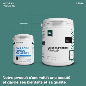 Nutrielement - Collagène Colartix Type 2 400 gélules - Collagene hydrolysé - 10 fois plus puissant que Collagène Type 1 - O
