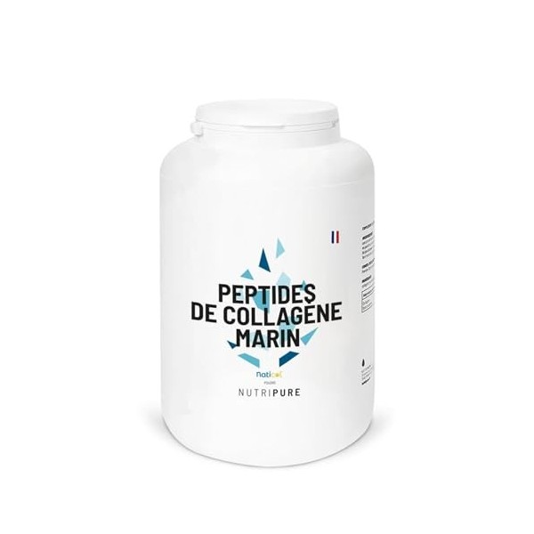 Nutripure | Collagène Marin Sauvage en Poudre | Complément Alimentaire Articulations, Soin des Cheveux & Ongles, Peau | Colla