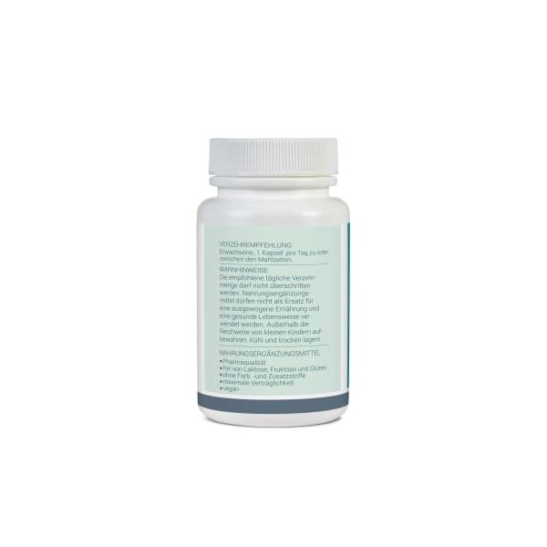 Acide hyaluronique - 60 gélules 1 capsule contient 300 mg dacide hyaluronique - Qualité pharmaceutique - Sans additifs - S