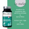 COLLAGENE MARIN hydrolysé naturel + ACIDE HYALURONIQUE + Coenzyme Q10 + Vitamine A, 60 gélules, action sur les articulations 