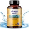 KINOKO LIFE - Collagene Marin Acide Hyaluronique | 180 Capsules, Extraits de plantes, Coenzyme Q10, Vitamine C, Magnésium, Le