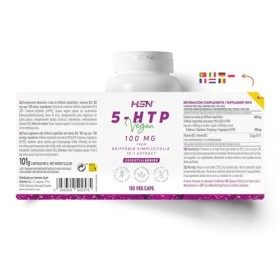 HSN 5-HTP 100mg | 180 Gélules Végétales | équivalent à 3000mg dExtrait de Graine de Griffonia simplicifolia | 5 HTP 5-hydro