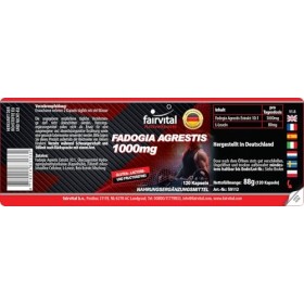 Fairvital | Fadogia Agrestis 1000mg - 120 gélules - pour lhomme actif - Active Sports - qualité contrôlée et hautement dosée