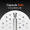 Cryptosteel Capsule Duo pour Bitcoin : Protection Robuste de 24 graines, Compatible avec Ledger, Trezor & BitBox