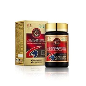 Pocheon Korean Red Ginseng Concentrated Pure Extract Royal 240g, Ginsenoside Rg1+Rb1+Rg3-6mg/g High Solid State 70% 6Years Ro