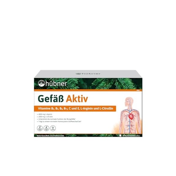 hübner - Gefäß-Aktiv® - Poudre - 3 x 360 g -